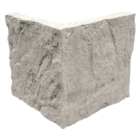 Msi Cottonwood White 1.18in x 1.34in Natural Concrete Loose Veneer Corner Wall Tile ZOR-PNL-0176